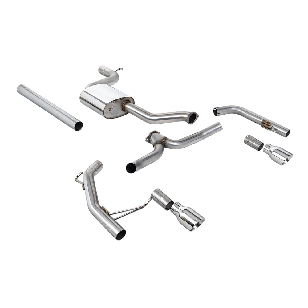 Milltek Cat Back Exhaust Volkswagen Jetta Mk7 (MQB) GLi 2.0T 19-25-Exhaust System-carbonizeduk