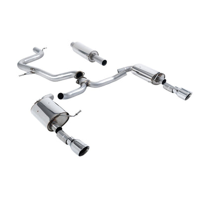 Milltek Cat Back Exhaust Volkswagen Jetta Mk7 (MQB) GLi 2.0T 19-25-Exhaust System-carbonizeduk