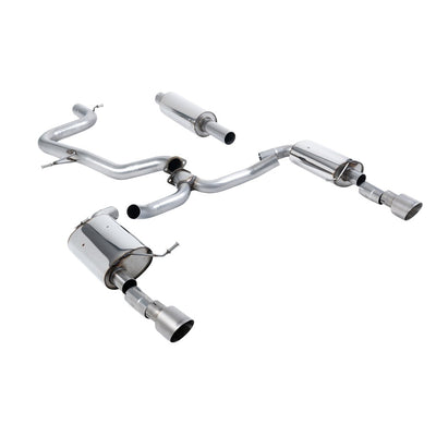 Milltek Cat Back Exhaust Volkswagen Jetta Mk7 (MQB) GLi 2.0T 19-25-Exhaust System-carbonizeduk