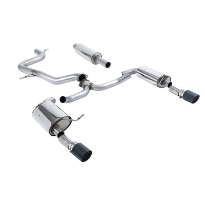 Milltek Cat Back Exhaust Volkswagen Jetta Mk7 (MQB) GLi 2.0T 19-25-Exhaust System-carbonizeduk