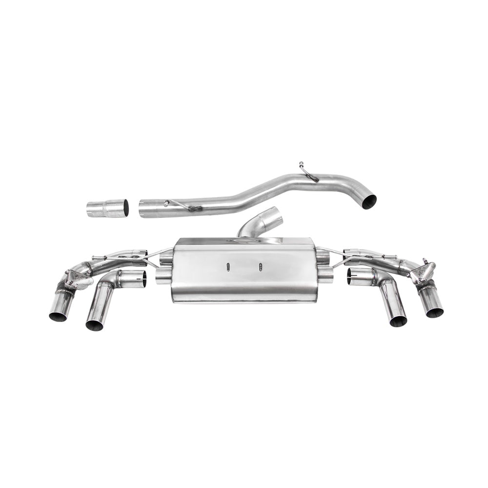 Milltek Cat Back Exhaust Volkswagen Golf Mk8 R 2.0 TSI 320PS (Non-GPF / North American Models Only ) 22-25-Exhaust System-carbonizeduk