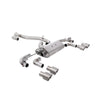 Milltek Cat Back Exhaust Volkswagen Golf Mk7.5 R 2.0 TSI 300PS (GPF Equipped Models Only) 80mm Race Systems 19-22-Exhaust System-carbonizeduk