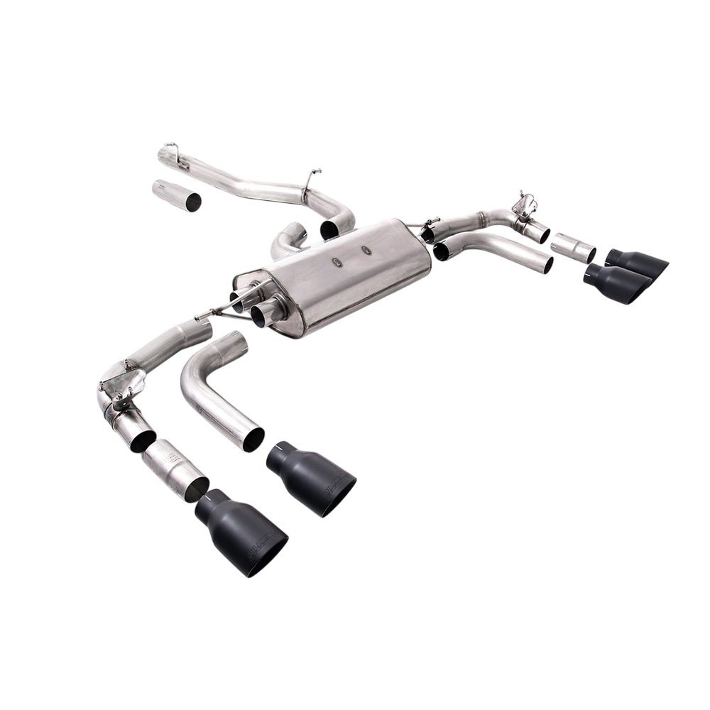 Milltek Particulate Filter-back Exhaust Volkswagen Tiguan R 320ps (OPF/GPF Models Only) 21-25-Exhaust System-carbonizeduk