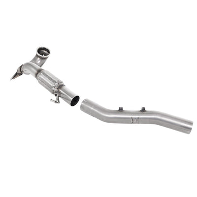 Milltek Large-bore Downpipe and De-cat Exhaust Skoda Octavia vRS 2.0 TSI 245PS (MQB EVO Mk4) Hatch and Estate (OPF/GPF Models Only) 20-25-Manifolds, Decats & Sports Cats-carbonizeduk