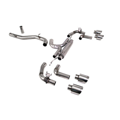Milltek Cat Back Exhaust Volkswagen Golf Mk8 R 2.0 TSI 320PS (Non-GPF / North American Models Only ) 22-25-Exhaust System-carbonizeduk