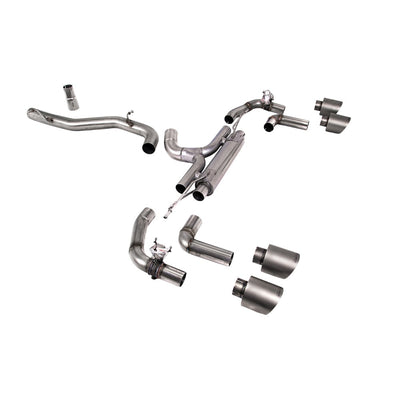 Milltek Cat Back Exhaust Volkswagen Golf Mk8 R 2.0 TSI 320PS (Non-GPF / North American Models Only ) 22-25-Exhaust System-carbonizeduk