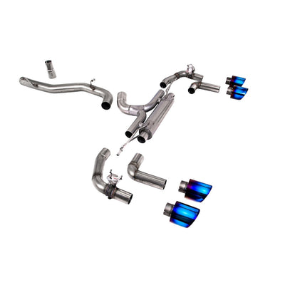 Milltek Cat Back Exhaust Volkswagen Golf Mk8 R 2.0 TSI 320PS (Non-GPF / North American Models Only ) 22-25-Exhaust System-carbonizeduk