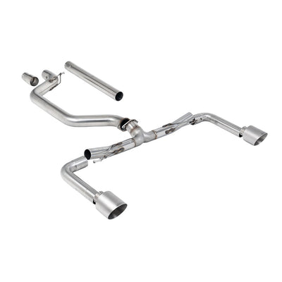 Milltek Cat Back Exhaust Volkswagen Golf Mk8 GTi (245ps Non-GPF / North American Models Only) 21-25-Exhaust System-carbonizeduk