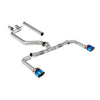 Milltek Cat Back Exhaust Volkswagen Golf Mk8 GTi (245ps Non-GPF / North American Models Only) 21-25-Exhaust System-carbonizeduk