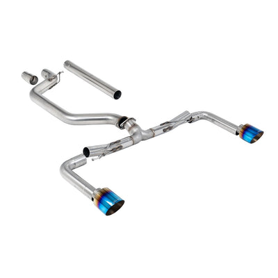 Milltek Cat Back Exhaust Volkswagen Golf Mk8 GTi (245ps Non-GPF / North American Models Only) 21-25-Exhaust System-carbonizeduk