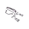 Milltek Cat Back Exhaust Volkswagen Golf Mk8 GTi (Golf R Style Quad Outlet Systems 245ps Non-GPF / North American Models Only) 21-25-Exhaust System-carbonizeduk
