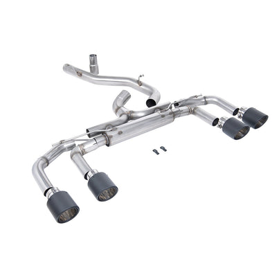 Milltek Cat Back Exhaust Volkswagen Golf Mk8 R 2.0 TSI 320PS (Non-GPF / North American Models Only ) 22-25-Exhaust System-carbonizeduk