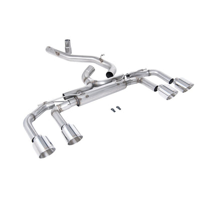 Milltek Cat Back Exhaust Volkswagen Golf Mk8 R 2.0 TSI 320PS (Non-GPF / North American Models Only ) 22-25-Exhaust System-carbonizeduk