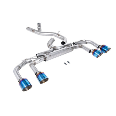 Milltek Cat Back Exhaust Volkswagen Golf Mk8 R 2.0 TSI 320PS (Non-GPF / North American Models Only ) 22-25-Exhaust System-carbonizeduk