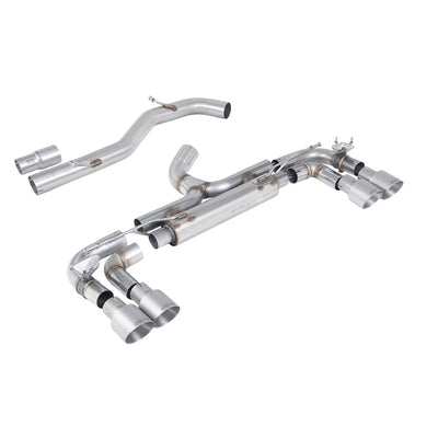 Milltek Cat Back Exhaust Volkswagen Golf Mk7 R 2.0 TSI 300PS (80mm Race System Options) 14-16-Exhaust System-carbonizeduk