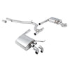 Milltek Cat Back Exhaust Volkswagen Arteon 2.0TSI 280PS 4Motion (North American Non Valved / Downturn Tips) 22-25-Exhaust System-carbonizeduk