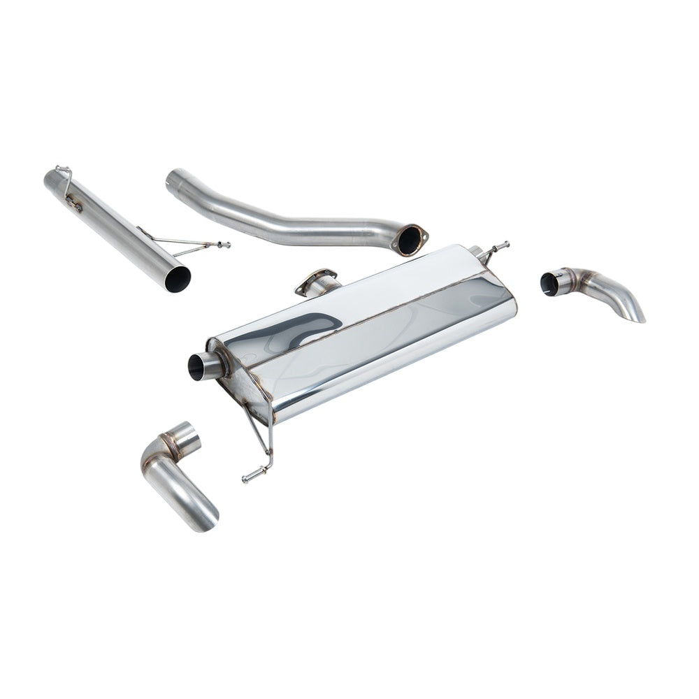 Milltek Cat Back Exhaust Volkswagen Atlas SUV and Crossport 3.6 VR6 22-25-Exhaust System-carbonizeduk
