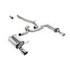 Milltek Cat Back Exhaust Volkswagen Golf Mk7 1.8TSI Alltrack 4Motion 16-21-Exhaust System-carbonizeduk