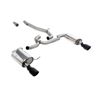 Milltek Cat Back Exhaust Volkswagen Golf Mk7 1.8TSI Alltrack 4Motion 16-21-Exhaust System-carbonizeduk