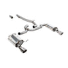 Milltek Cat Back Exhaust Volkswagen Golf Mk7 1.8TSI Alltrack 4Motion 16-21-Exhaust System-carbonizeduk