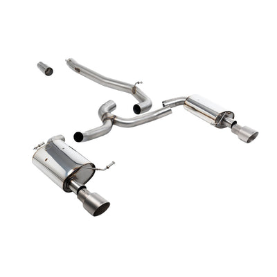 Milltek Cat Back Exhaust Volkswagen Golf Mk7 1.8TSI Alltrack 4Motion 16-21-Exhaust System-carbonizeduk
