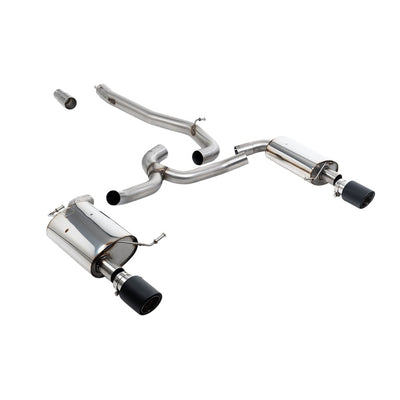 Milltek Cat Back Exhaust Volkswagen Golf Mk7 1.8TSI Alltrack 4Motion 16-21-Exhaust System-carbonizeduk