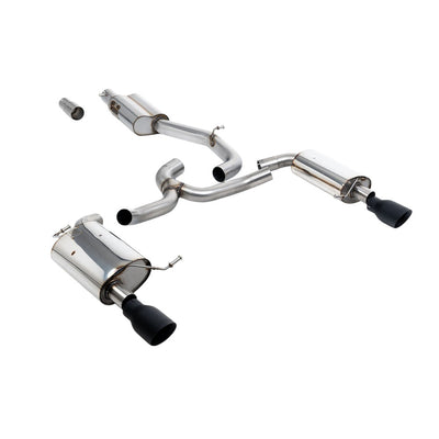 Milltek Cat Back Exhaust Volkswagen Golf Mk7 1.8TSI Alltrack 4Motion 16-21-Exhaust System-carbonizeduk