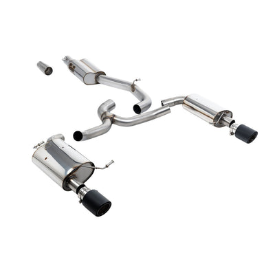 Milltek Cat Back Exhaust Volkswagen Golf Mk7 1.8TSI Alltrack 4Motion 16-21-Exhaust System-carbonizeduk