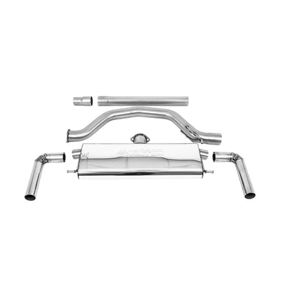 Milltek Cat Back Exhaust Volkswagen Golf Mk8 GTi (245ps Non-GPF / North American Models Only) 21-25-Exhaust System-carbonizeduk