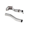 Milltek Large Bore Downpipe and Hi-Flow Sports Cat Exhaust Volkswagen Golf Mk8 GTi (245ps Non-GPF / North American Models Only) 21-25-Manifolds, Decats & Sports Cats-carbonizeduk