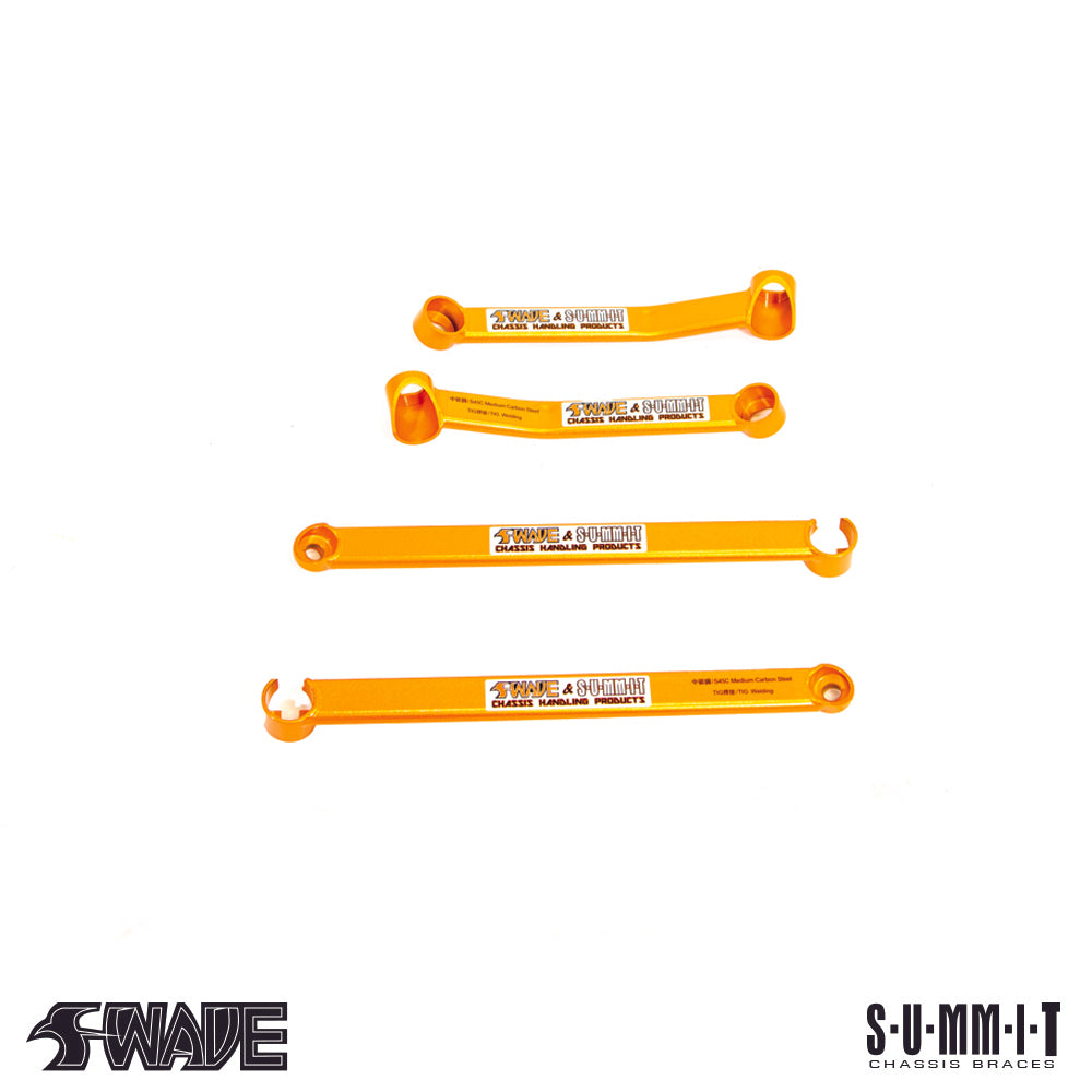 SWAVE & SUMMIT Rear Subframe Reinforcement Bracket for Toyota Yaris GR-Toyota-Airtec-carbonizeduk