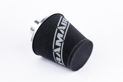 Ramair Foam Jet Stream Medium Cone Air Filter 70mm (2.75inch) OD Silver-Filters-carbonizeduk