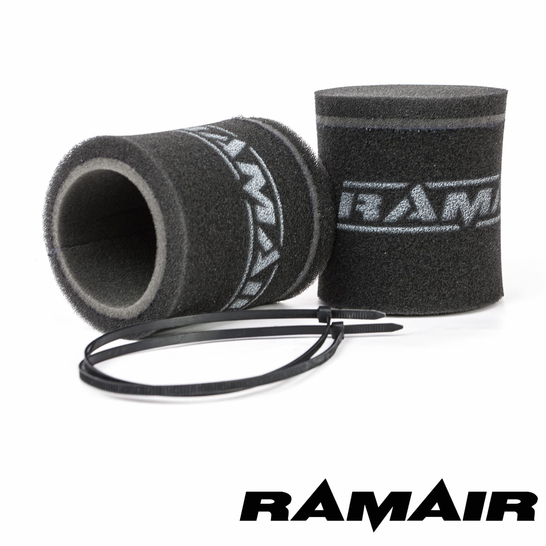2x Single Inlet Motorcycle Carb Sock Foam Air Filter 102mm-Filters-carbonizeduk