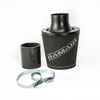 Ramair Small Foam Filter Aluminium Base 70mm (2.75inch) OD Black with Silicone Coupler-Filters-carbonizeduk
