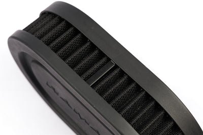 Pleated Carburettor Intake Air Filter Baseplate to fit Dellorto 40 DHLA - 40mm-Filters-carbonizeduk