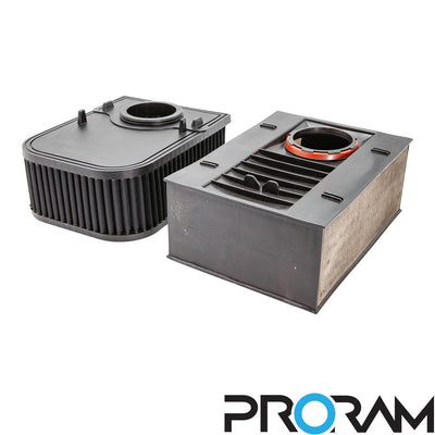 ProRam PPF-9859 - Porsche Replacement Pleated Air Filter-intake pipework-carbonizeduk