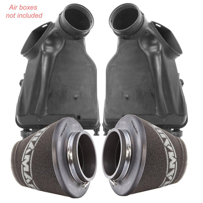 Performance Foam Replacement Air Filters for Audi A6 S6 (C6)-Filters-carbonizeduk