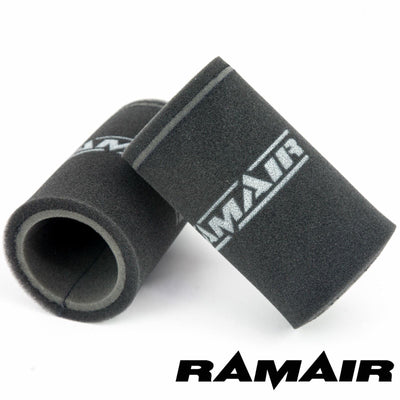 2x Single Inlet Motorcycle Carb Sock Foam Air Filter 165mm-Filters-carbonizeduk