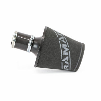 Ramair Foam Performance Universal Medium Cone Air Intake Filter - 60mm (2.3inch) Black-Filters-carbonizeduk