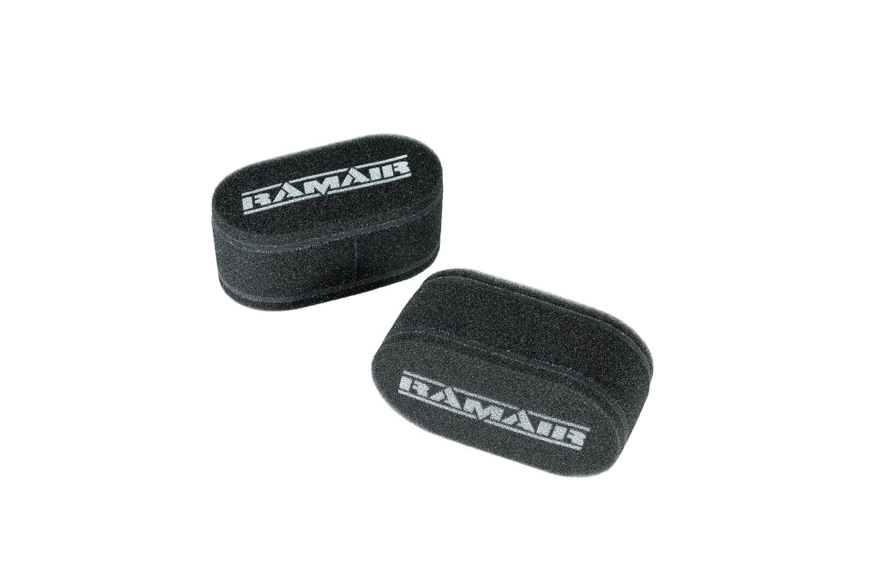 Carb Sock Foam Air Filters Caged 2x 75mm - Short-Filters-carbonizeduk