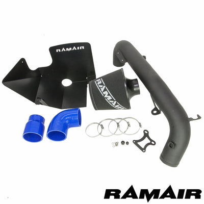 Performance Foam Induction Kit for 2.3 Ecoboost MK3 Ford Focus RS - Blue Hose-Intake Kits-carbonizeduk