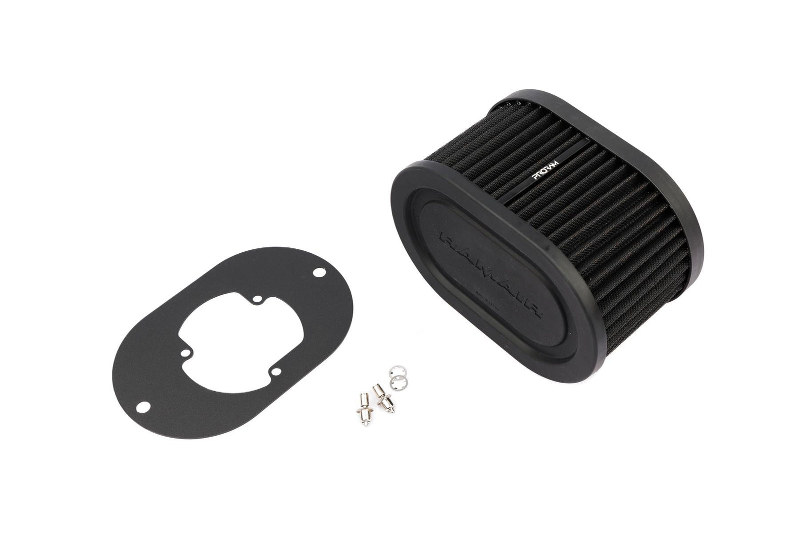 Pleated Carburettor Air Filter Baseplate to fit Pierburg 2B2, 2B4, 2B5 - 100mm-Filters-carbonizeduk