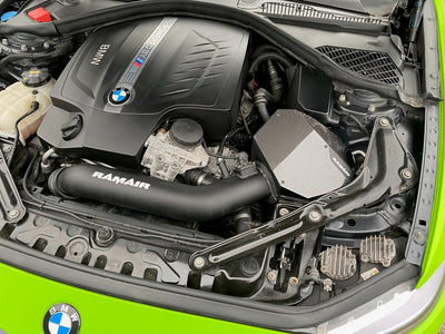 RamAir Performance Foam Intake Kit With Carbon Lid to fit BMW 135i 235i M2 2.0T N55-induction kit-carbonizeduk