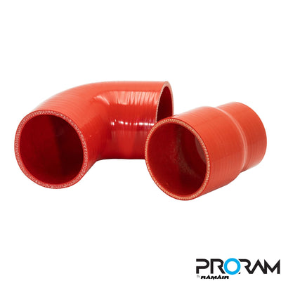 Performance Pleated Induction Kit for 2.3 Ecoboost MK3 Ford Focus RS - Red Hose-Intake Kits-carbonizeduk