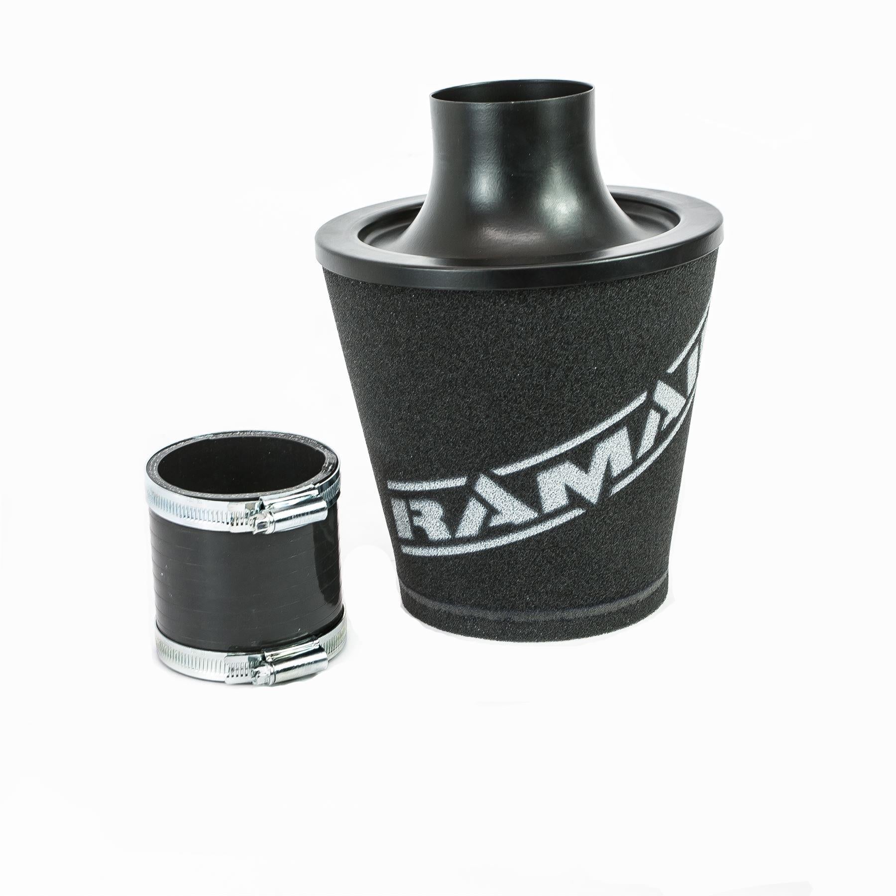 Ramair Foam Jet Stream Medium Cone Air Filter 70mm (2.75inch) with Silicone Coupler-Filters-carbonizeduk