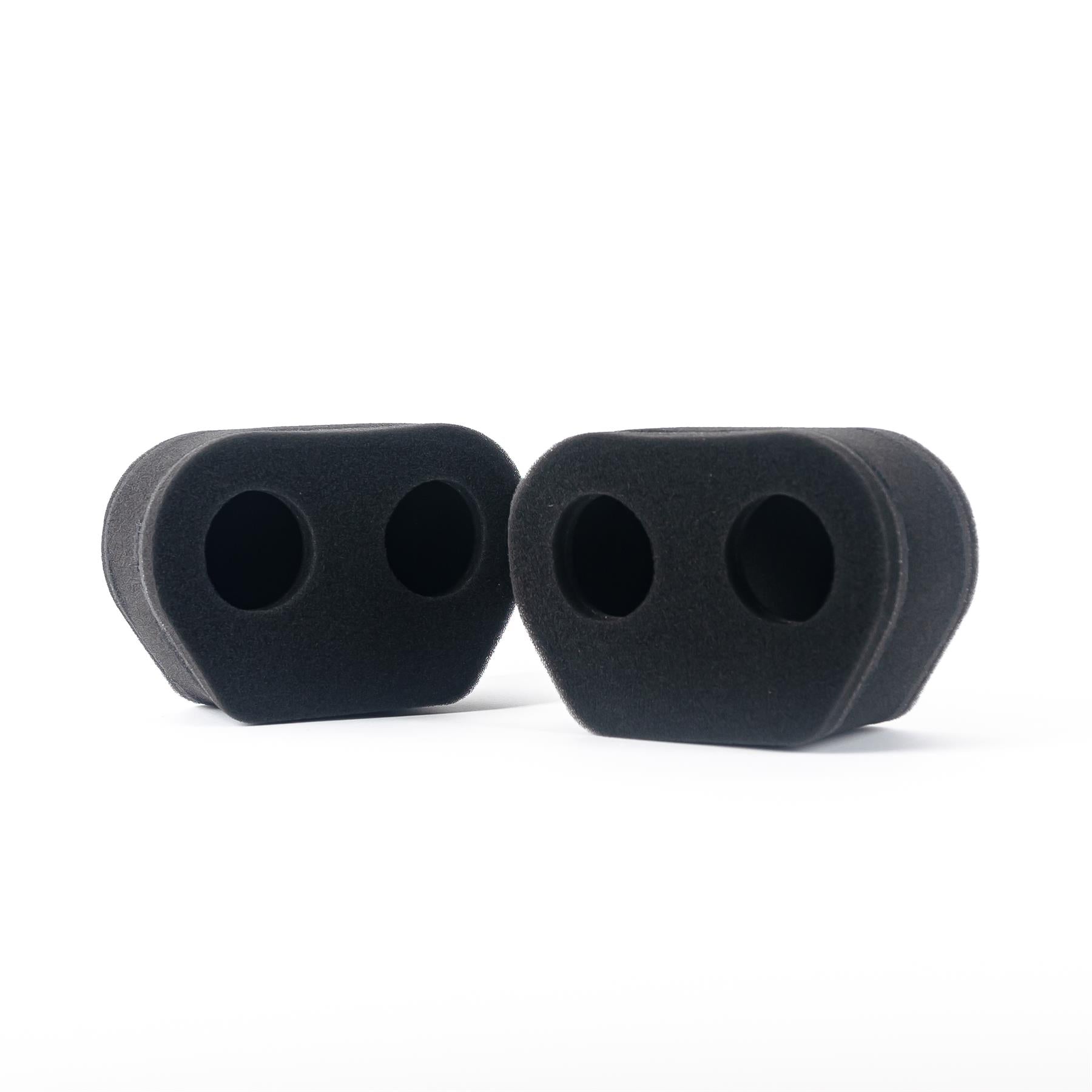2x Twin Inlet Motorcycle Carb Sock Foam Air Filter 77mm-Filters-carbonizeduk