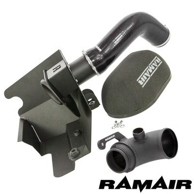 Performance Foam Induction Kit With Turbo Elbow for 2.0 TSI MQB VAG - Black Hose-Intake Kits-carbonizeduk