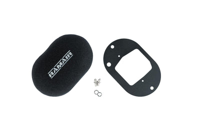 Domed Carb Air Filter & Baseplate to fit Weber 32/34 DFT - 65mm Internal Height-Filters-carbonizeduk