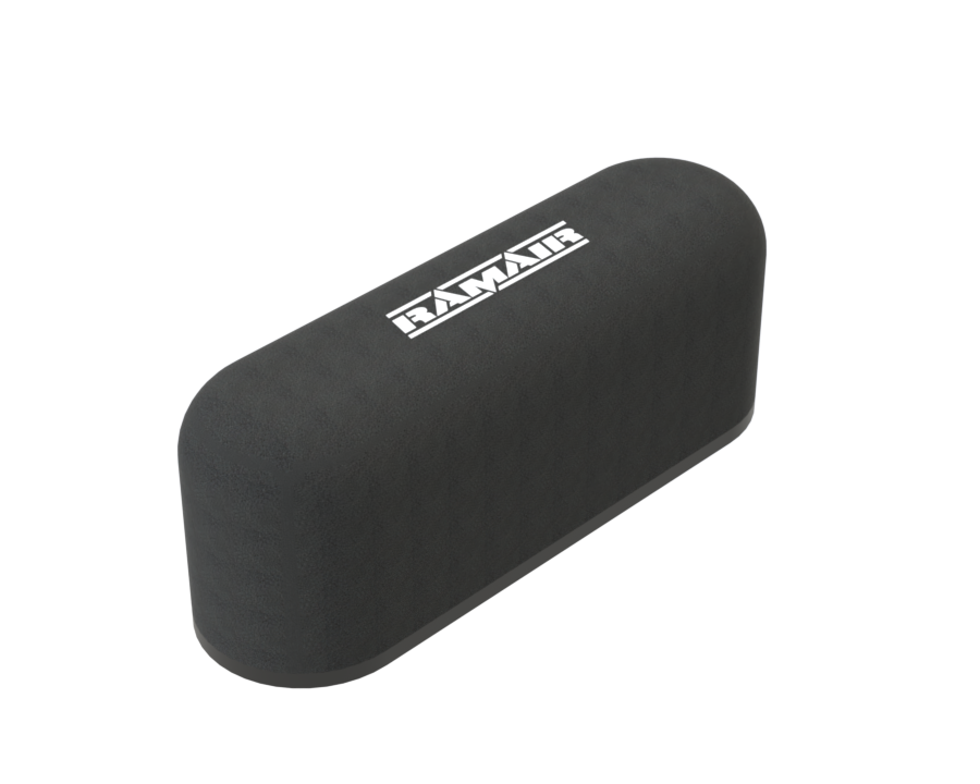 Twin Domed Carb Air Filter & Baseplate to fit MG Midget 1500 SU HS4 - 125mm Internal Height-Filters-carbonizeduk