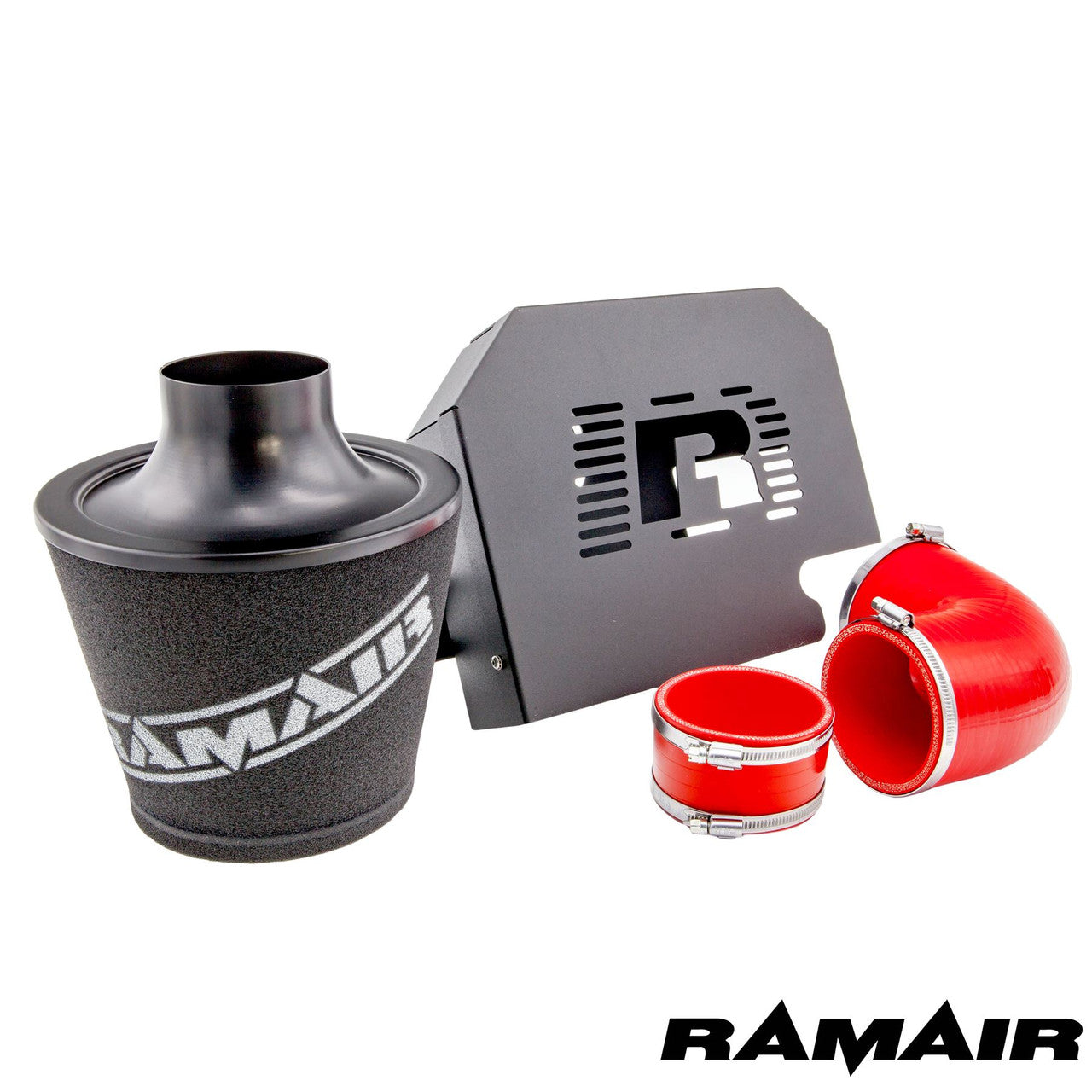 RAMAIR Ford Focus ST 225 Red Performance Intake Kit with ECU Holder-carbonizeduk